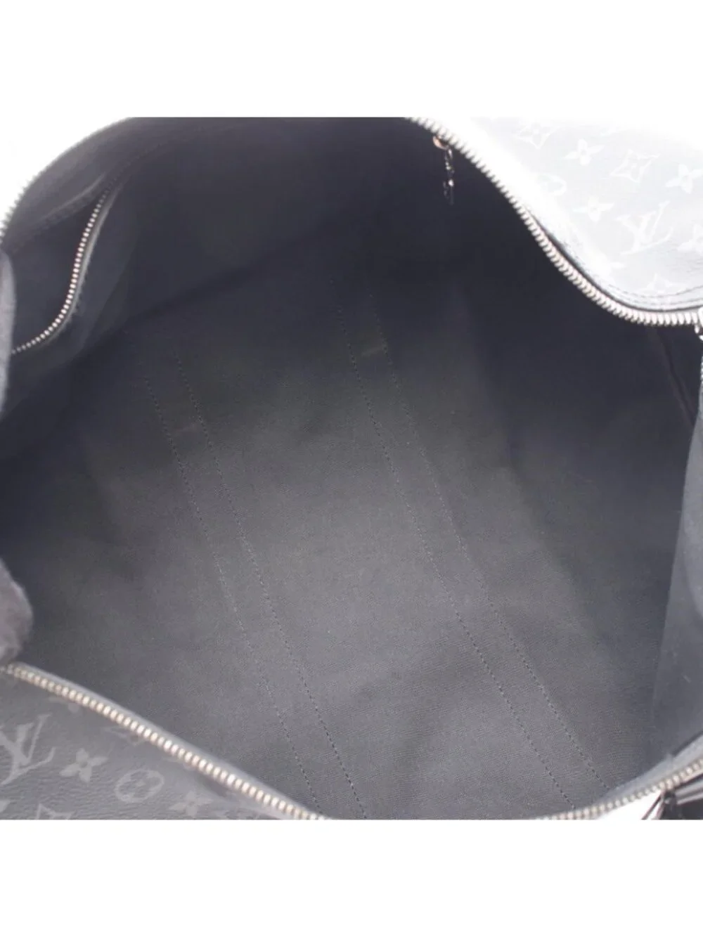 Louis Vuitton Boston Bag Keepall Bandouliere 45 Monogram Eclipse 2-Way Canvas